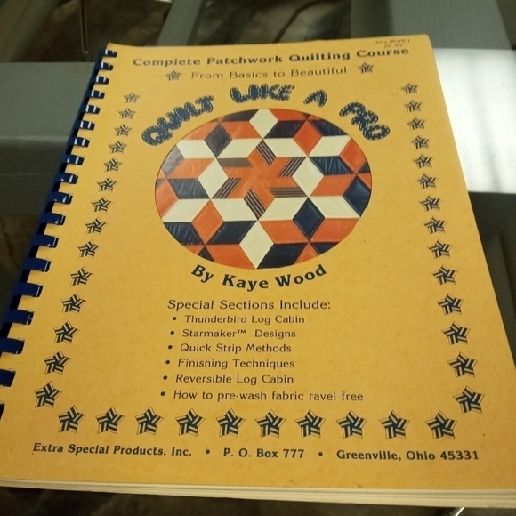 Other - Quilt Like A Pro: Complete Patchwork Quilting Course by Kaye Wood